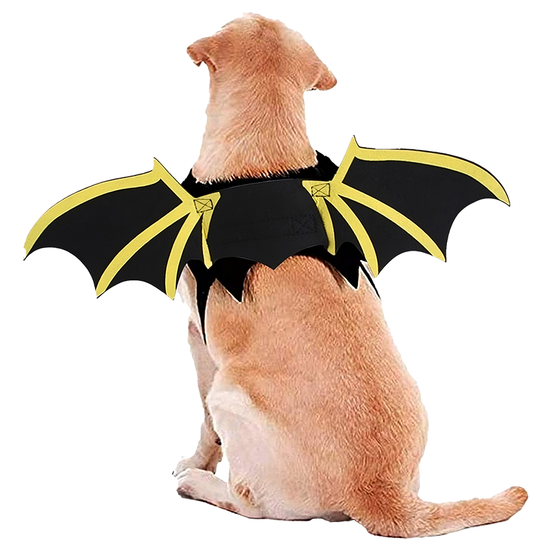 Psí Kostým Netopýří Křídla na Halloween