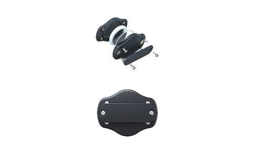 Ochranný kryt pro AirTag se vzorem tlapky, univerzální velikost pro psí obojky, proti krádeži s šroubem pro uchycení AirTagů.