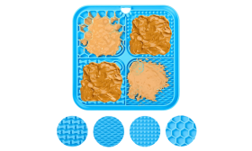 Netoxická Lízací Podložka pro Psy se Špachtlí