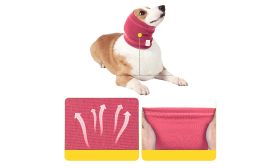 Uklidňující psí Nákrčník proti Hluku, Ochraně Uší a Zimě