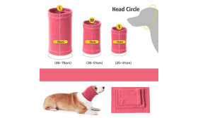 Uklidňující psí Nákrčník proti Hluku, Ochraně Uší a Zimě