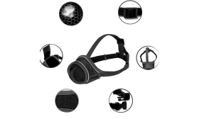 Nastavitelný Reflexní Náhubek pro Psa - Prodyšný a pohodlný