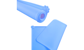 Voděodolná Silikonová Podložka pod misku pro Psy – s vyvýšenými okraji