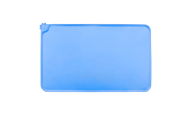 Voděodolná Silikonová Podložka pod misku pro Psy – s vyvýšenými okraji