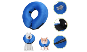 Nafukovací Obojek pro Psy - Nastavitelný Obojek pro Záchranu Domácích Mazlíčků