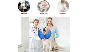 Nafukovací Obojek pro Psy - Nastavitelný Obojek pro Záchranu Domácích Mazlíčků