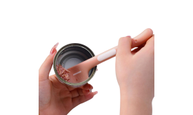 Lžíce na krmivo pro domácí mazlíčky s dlouhou rukojetí – silikonová špachtle na mokré krmivo pro psy a kočky