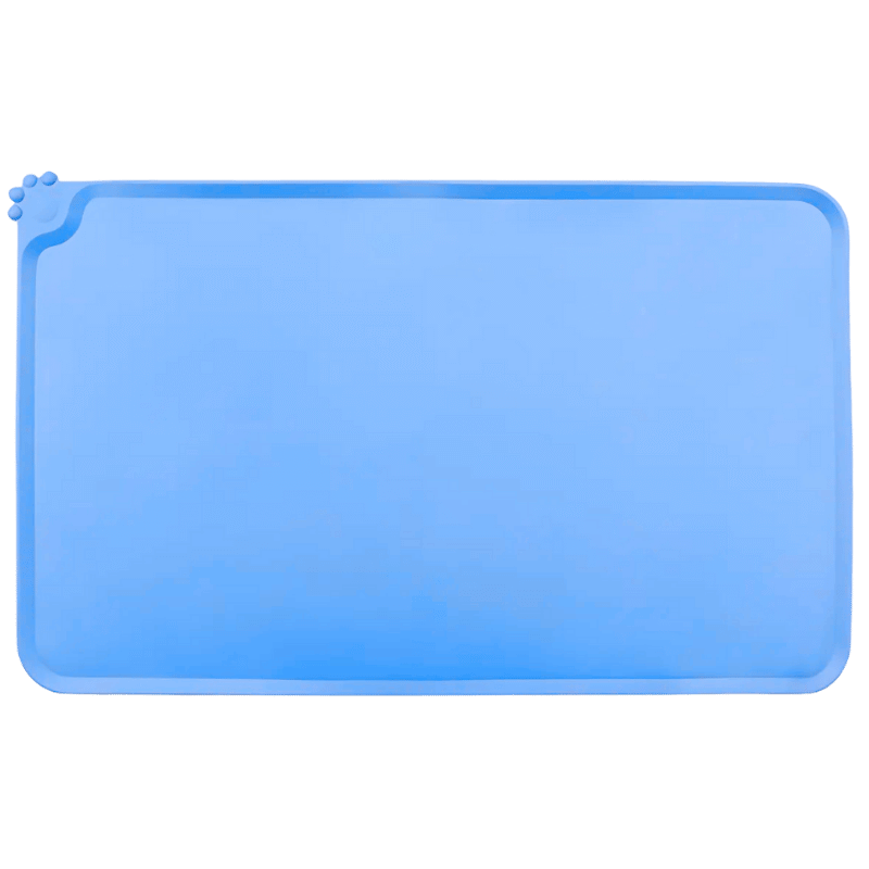 Voděodolná Silikonová Podložka pod misku pro Psy – s vyvýšenými okraji