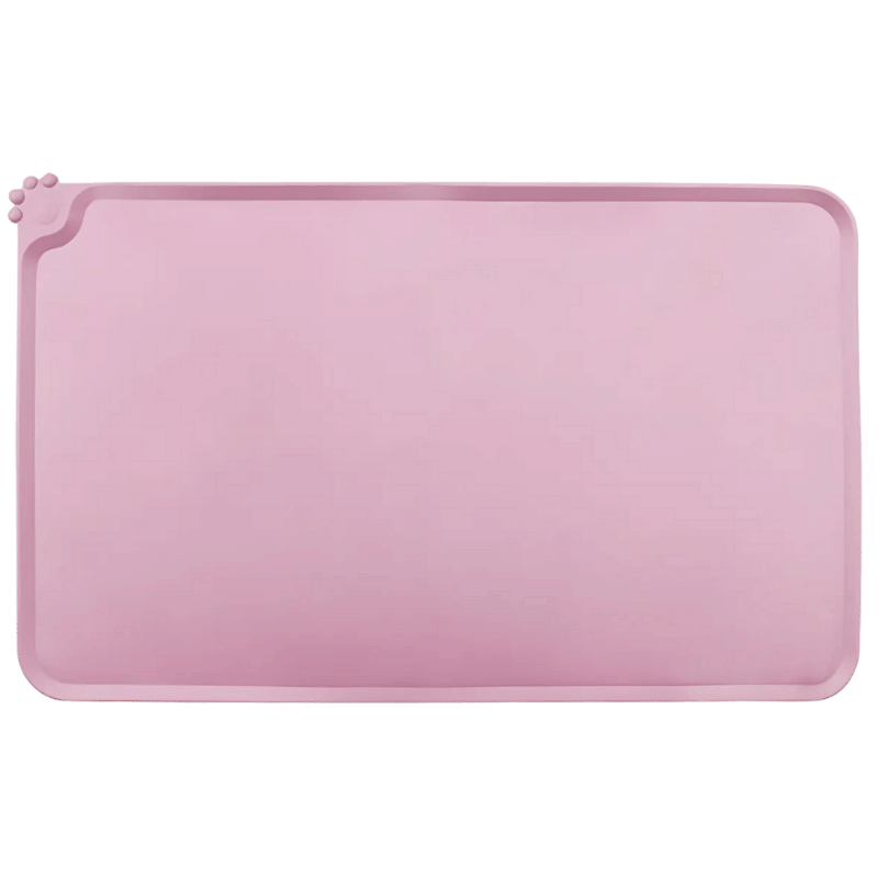 Voděodolná Silikonová Podložka pod misku pro Psy – s vyvýšenými okraji